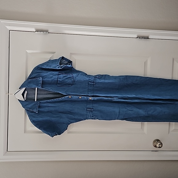 Zara - Denim jumpsuit Size Medium - Picture 1 of 6
